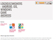 Tablet Screenshot of logoquizanswers.com